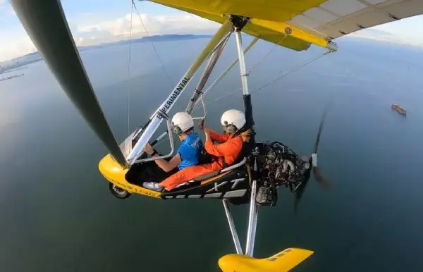 Microlight Flying