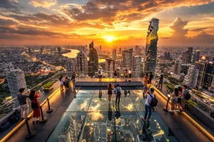 Read more about the article Mahanakhon SkyWalk Tickets: Sunset vs Night Visit + Best Time to Go